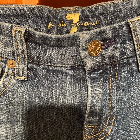 Vintage 7 FOR ALL MANKIND Studded Jeans - Picture 2 of 6
